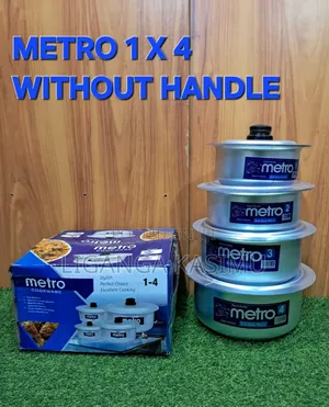 Metro PC 4 Pot Set