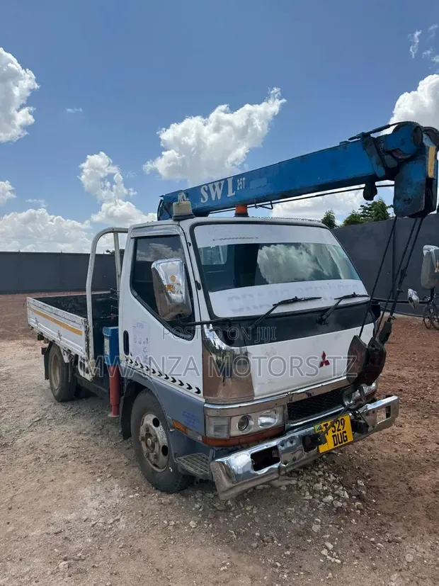 Mitsubishi Canter Crane Truck 4D35 - 1