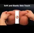 CURVE Silicone Torso Sex Doll - Brown - 3