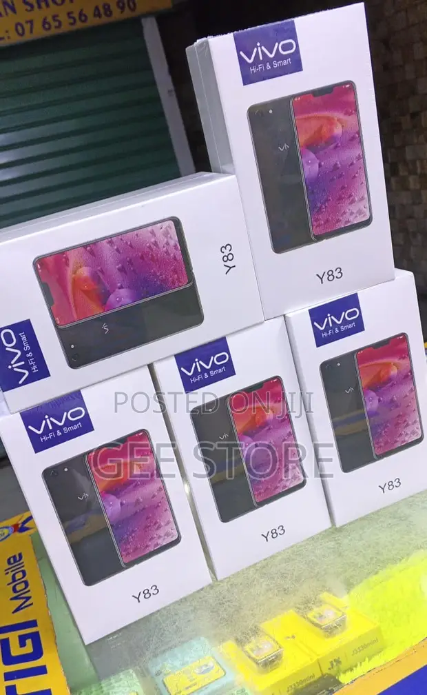 Vivo Y83 Mpya 64GB Nyeusi - 1