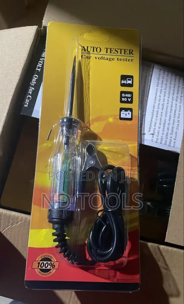 DC Circuit Tester 5-90V Black Wire - 1