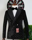 Premium Araf Double-Breasted Groom Suit - 3