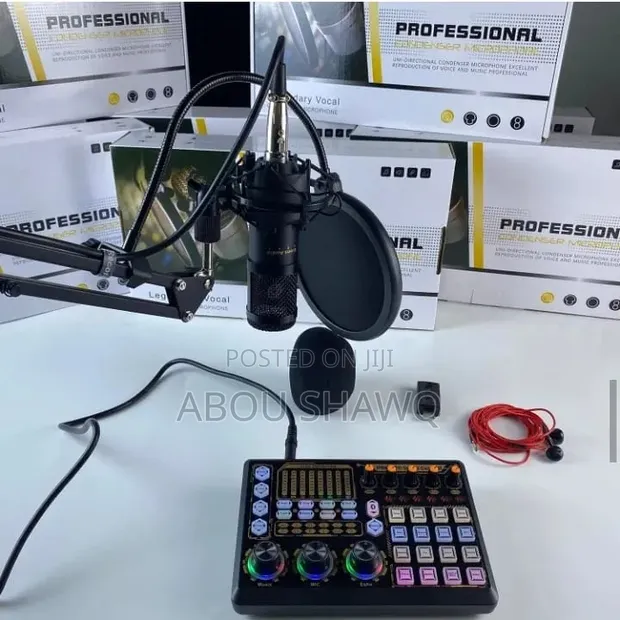 Brand New Podcast Microphone Set - 1