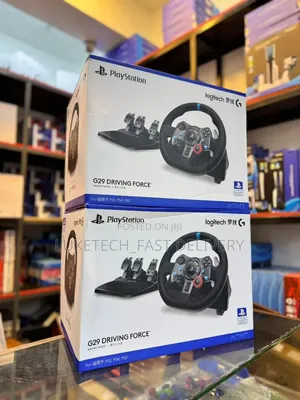 Logitech G29 Driving Force Racing Wheel & Pedals (PS5/PS4/PS3/PC)