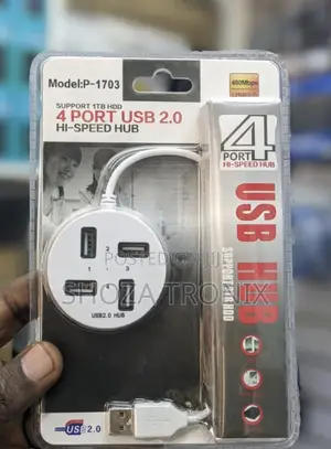 USB Hub with 4 USB 2.0 Ports
