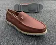 Hermes Loafers - Viatu vya Ngozi vya Wanaume vya Kawaida - 1