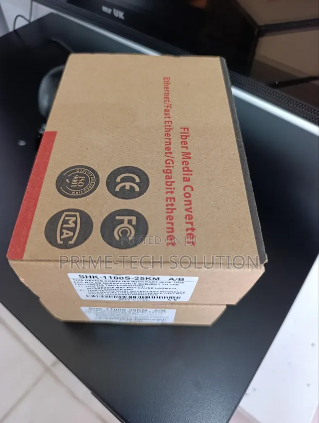 Fiber Media Converter 25km SC Pair A/B - 1