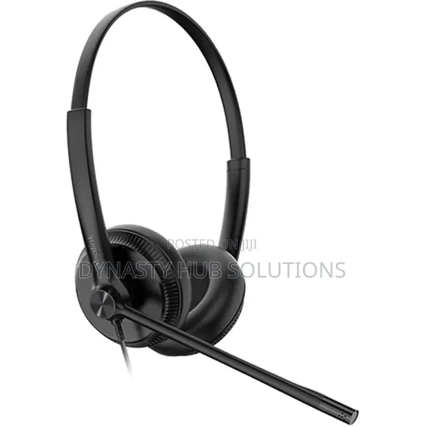 Yealink UH34 Dual UC USB Wired Headset - 1