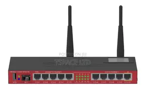 MikroTik RouterBOARD RB2011UiAS-2HnD-IN Router ya WiFi