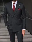 Brand Ricardo Men's Black Suits - 1