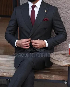 Brand Ricardo Men's Black Suits