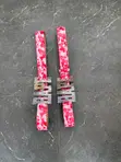Bathing Ape Bape Belt with Rhinestone Bape Logo Buckle - 1