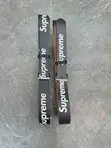 Supreme Branded Belt with Metallic Buckle - 4
