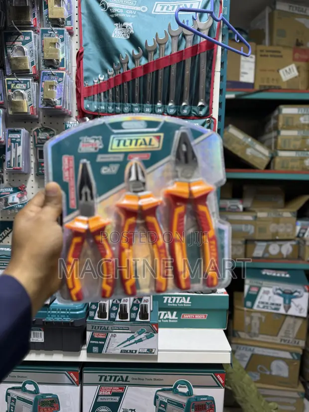 Total 3pcs Insulated Pliers Set - 1