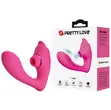 King Clitoral Suction Vibrator - Pink - 3