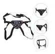 Aichun Beauty Strap On Kit - Black Leather - 1