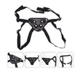 Aichun Beauty Strap On Kit - Black Leather - 3