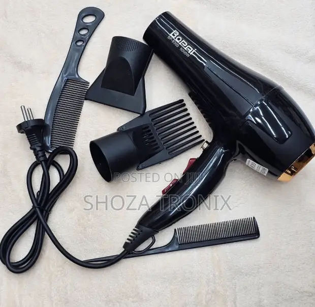 YORK Hair Dryer - White Brush Dryer - 1