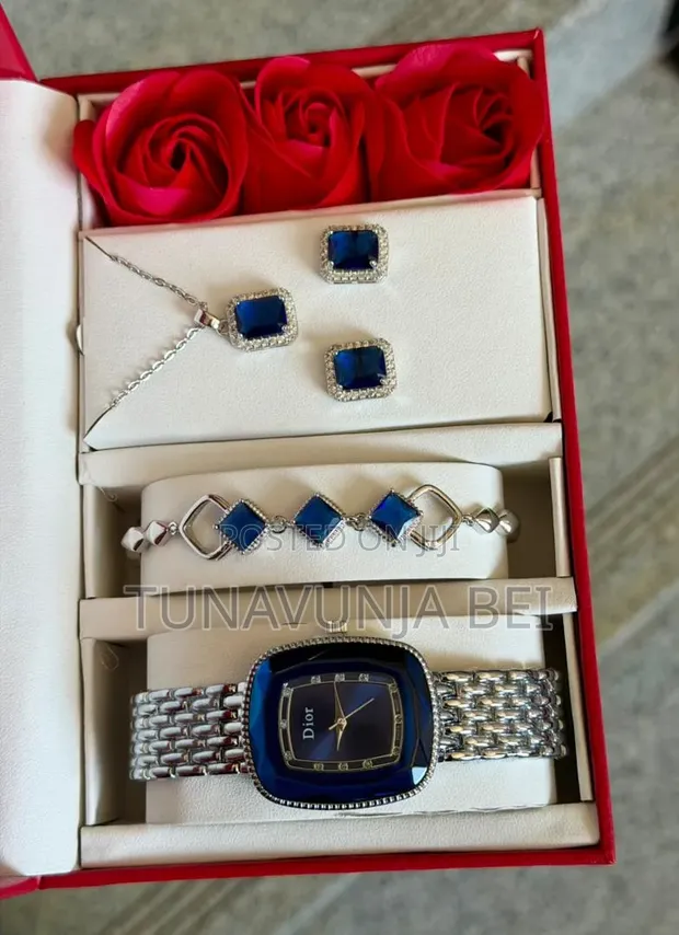 New Ladies Watch and Jewelry Set - 1