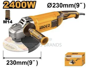 Ingco 2400W Angle Grinder AG24008 (230mm)
