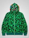 Bape Camo Shark Full Zip Hoodie - 3