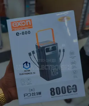 Exon E800 80000mAh Power Bank Fast Charging