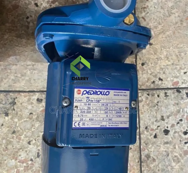 Pedrollo CP158 1HP Electric Centrifugal Surface Pump (Italy) - 1