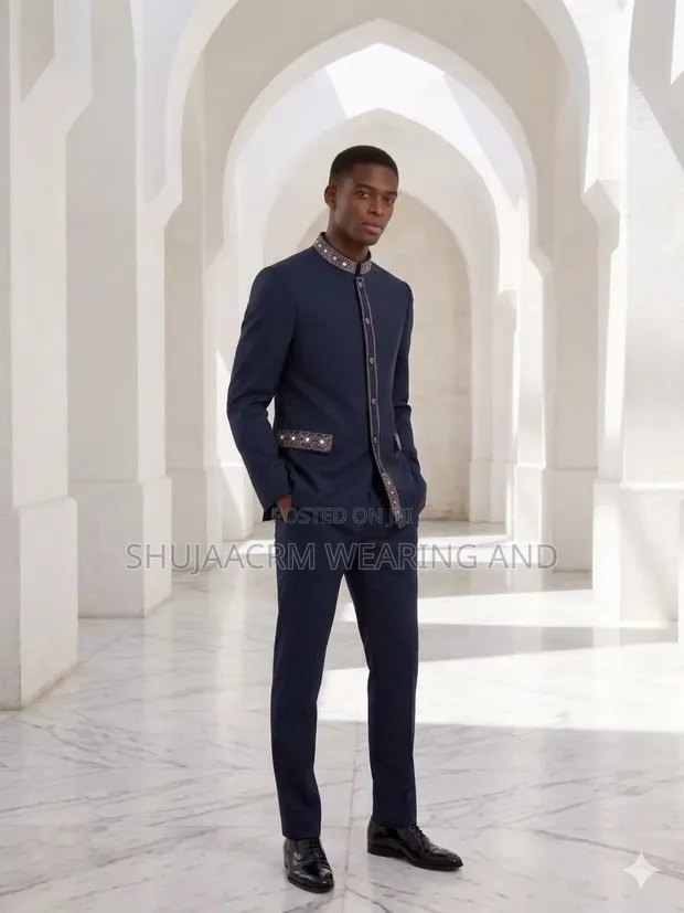 Suti Mpya ya Fashion ya Perino Safari (Kaunda) - 1
