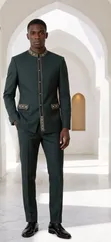 Suti Mpya ya Fashion ya Perino Safari (Kaunda) - 2