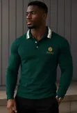 Gucci Luxury Men's Long-Sleeve Polo Shirts - 3