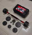 Set ya Dumbbell za Chrome 30kg na Kiunganishi - 1