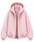 Jaketi za Kisasa za Suede Zenye Kofia na Manyoya - 3