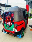 TVS King Deluxe Plus iTouch Start Bajaji 2022 Nyekundu - 1