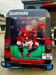 TVS King Deluxe Plus iTouch Start Bajaji 2022 Nyekundu - 4