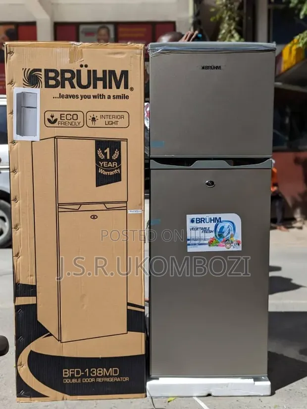 Bruhm 138L Refrigerator - Brand New - 1