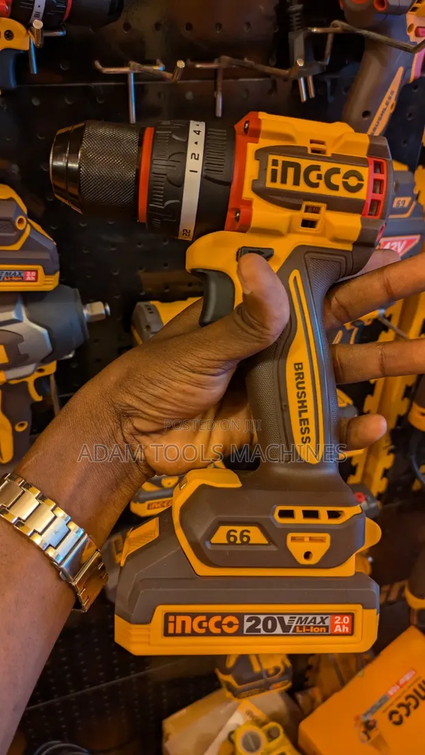 Ingco 20V Cordless Drill (Keyless Chuck) - 1