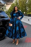Elegant Multicolor Women's Dress - Brand New - 4