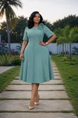 Shifon Dress Available - 4
