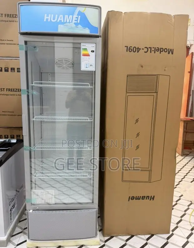 Huamei Showcase Fridge 409L - 1