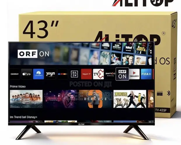 Alitop 43-Inch Smart Frameless TV - 1