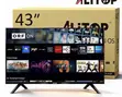 Alitop 43-Inch Smart Frameless TV - 1