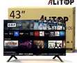 Alitop 43-Inch Smart Frameless TV - 2