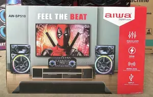 Aiwa Home Theatre W500 with 2 Microphones (Brand New)