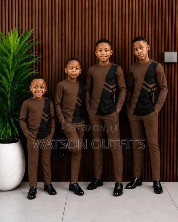 Kids Safari Suits / Kaunda Suits (Boys) - 1
