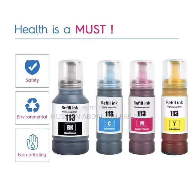 Compatible Refill Ink for Epson 113 Ink - 1