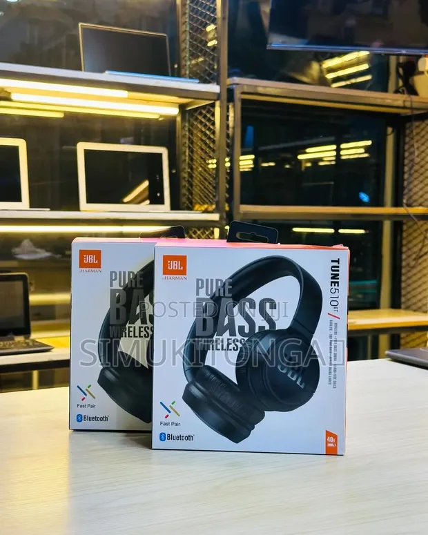 Original JBL Tune 510BT Wireless On-Ear Headphones - 1