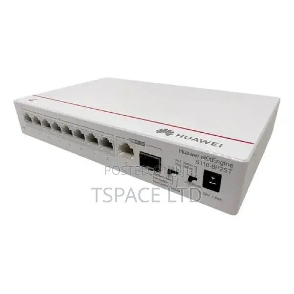Huawei Ekit Engine S110-8P2ST Gigabit PoE Switch - 1