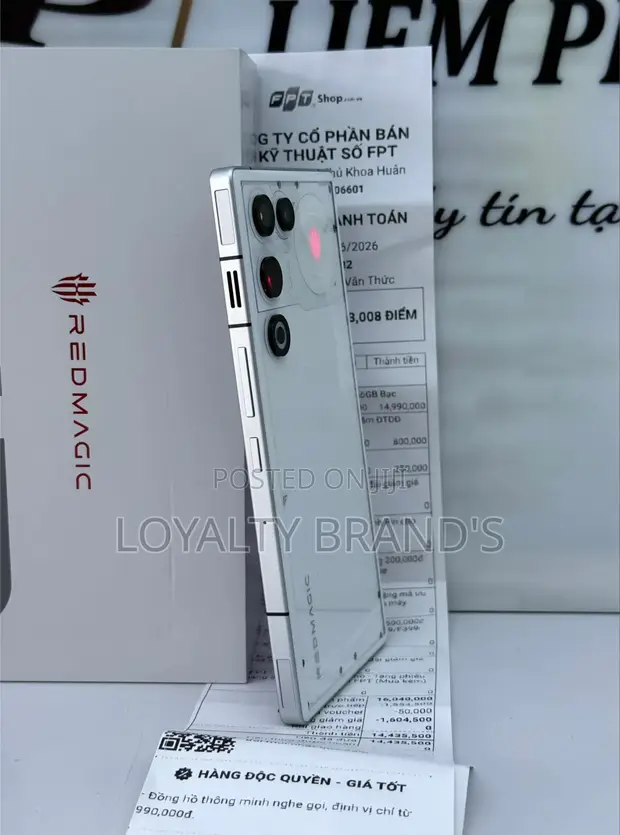 New ZTE nubia RedMagic 11 Air 512GB White - 1