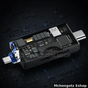 6-in-1 OTG Card Reader USB-C | USB 3.0 Micro