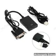 VGA to HDMI Converter Adapter (1080p) - 2